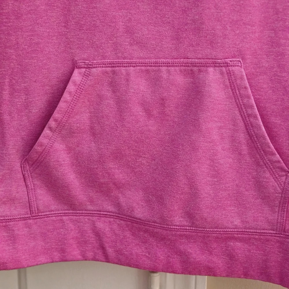 Xersion women's pink hoodie with kangaroo pocket. Comfy Activewear Size L NEW - Picture 4 of 6
